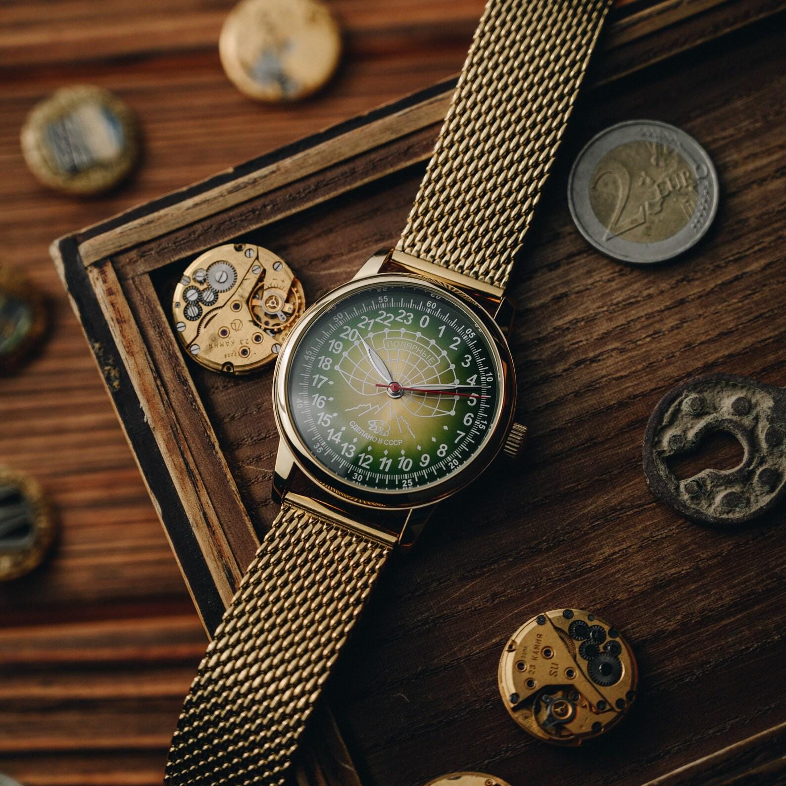 RARE POLAR 24-HOUR 1990s 40MM "GREEN"