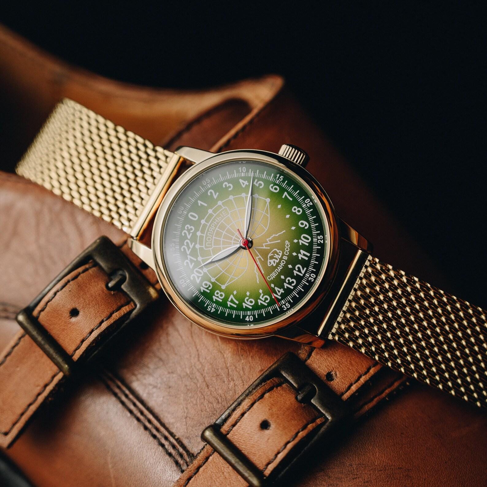 RARE POLAR 24-HOUR 1990s 40MM "GREEN"