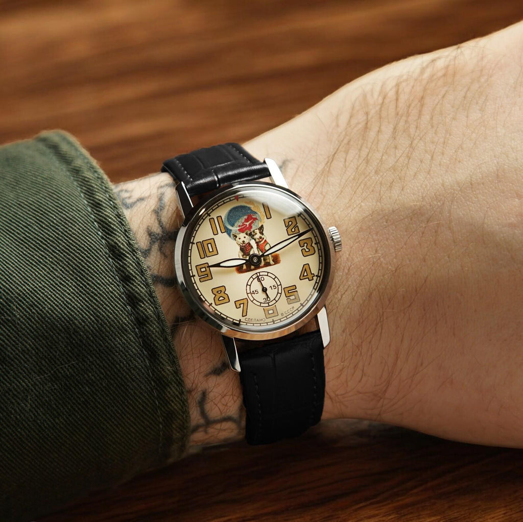 ZiM „Aviation“ Vintage Fliegeruhr für Herren – Von Hand restaurierte Uhr aus den 1980er Jahren