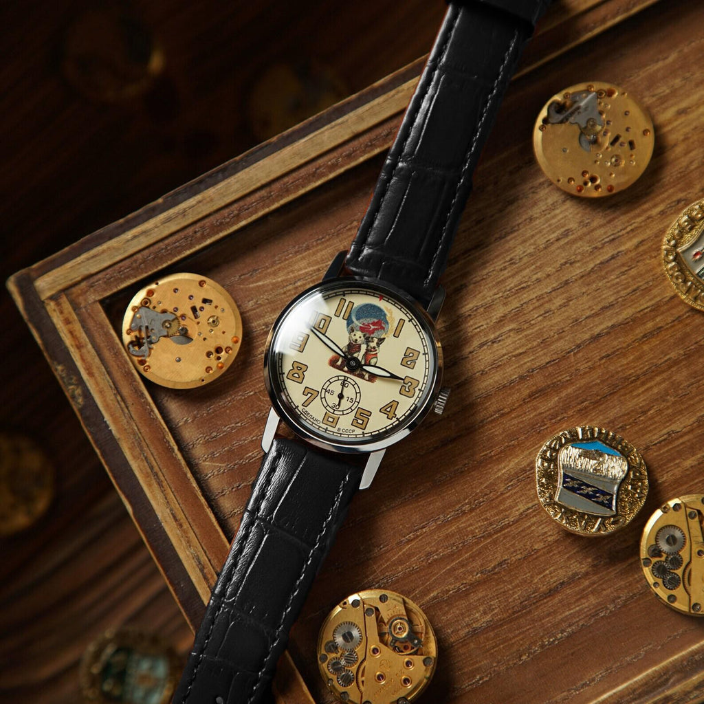 ZiM „Aviation“ Vintage Fliegeruhr für Herren – Von Hand restaurierte Uhr aus den 1980er Jahren