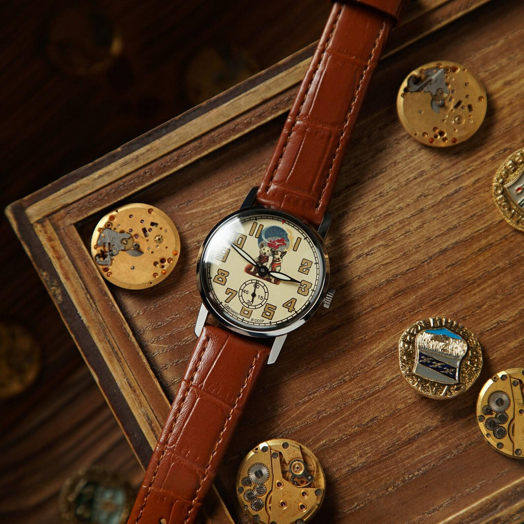 ZiM „Aviation“ Vintage Fliegeruhr für Herren – Von Hand restaurierte Uhr aus den 1980er Jahren