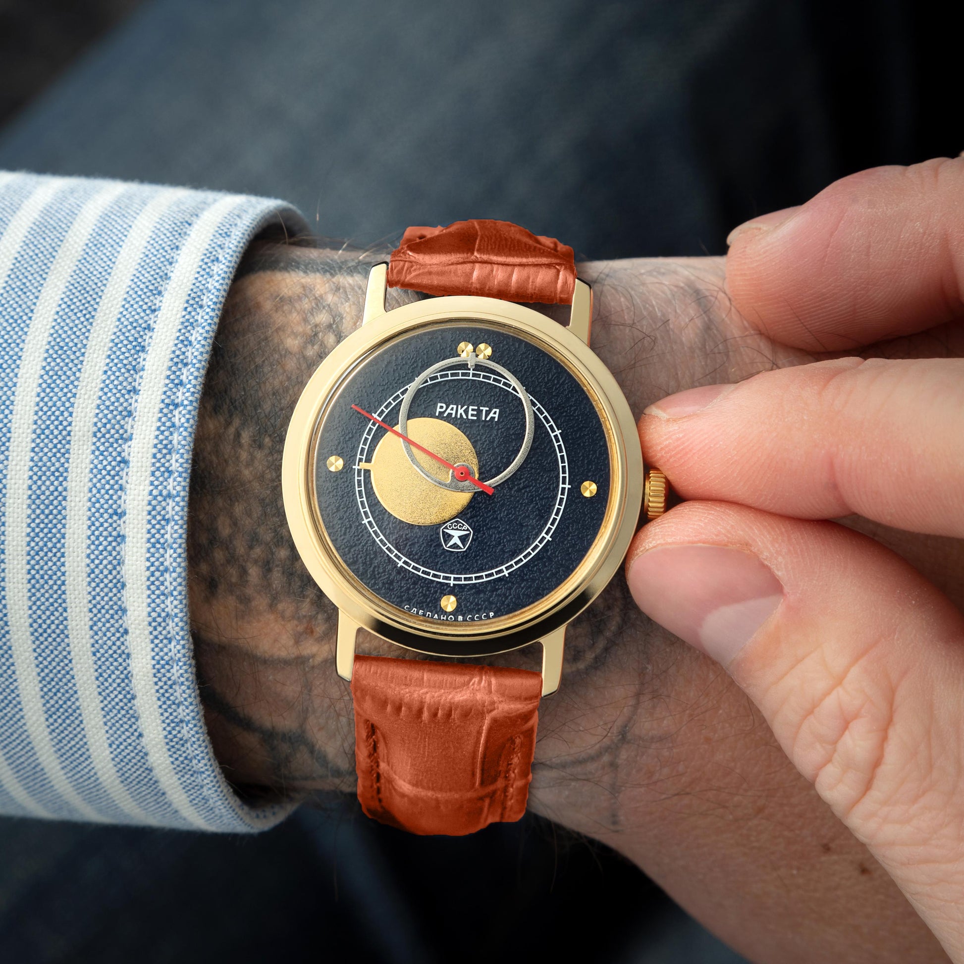 UNIQUE WATCH RAKETA "COPERNICUS" MOON