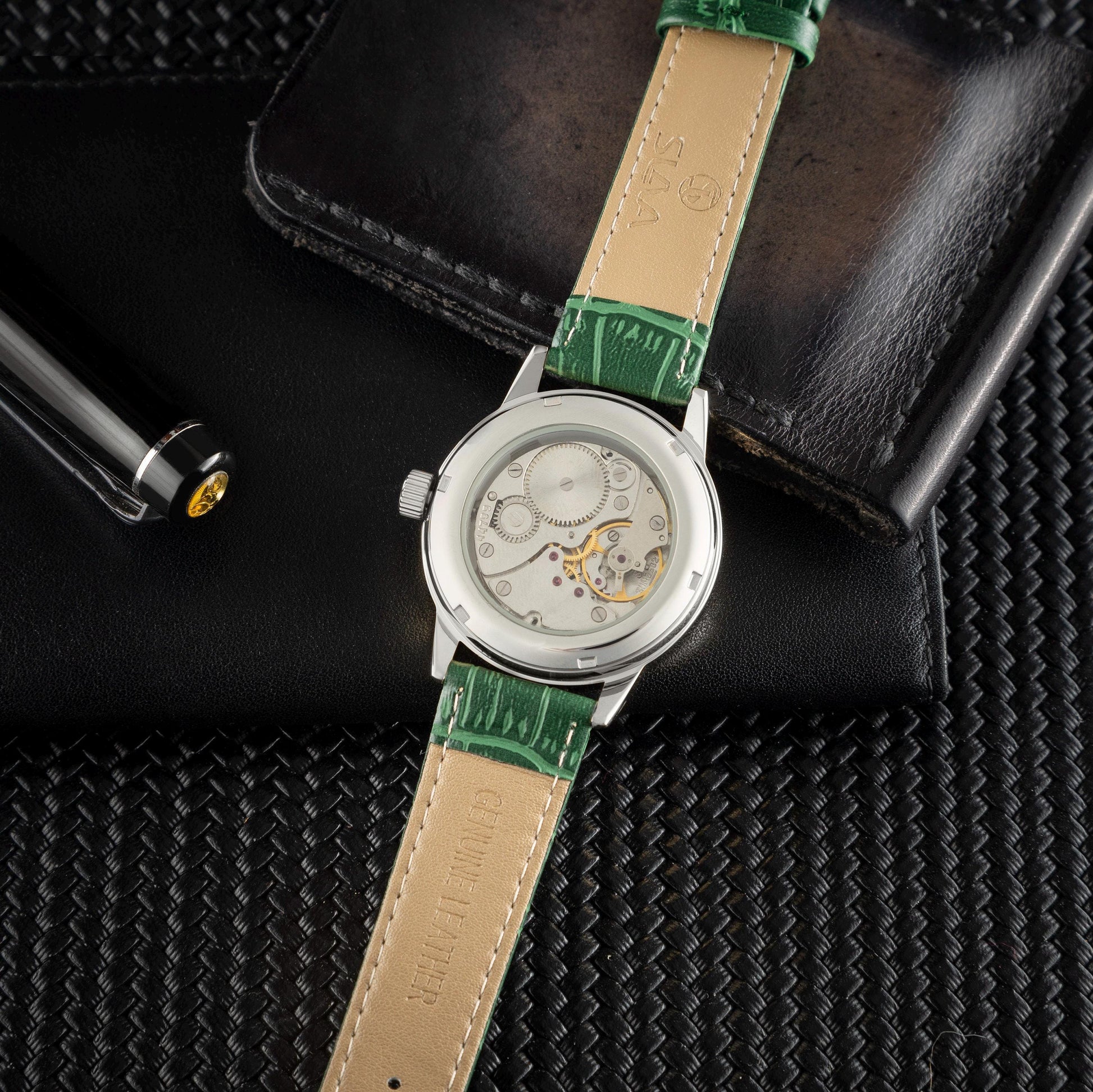 RETRO MOON WATCH RAKETA "COPERNICUS" GREEN