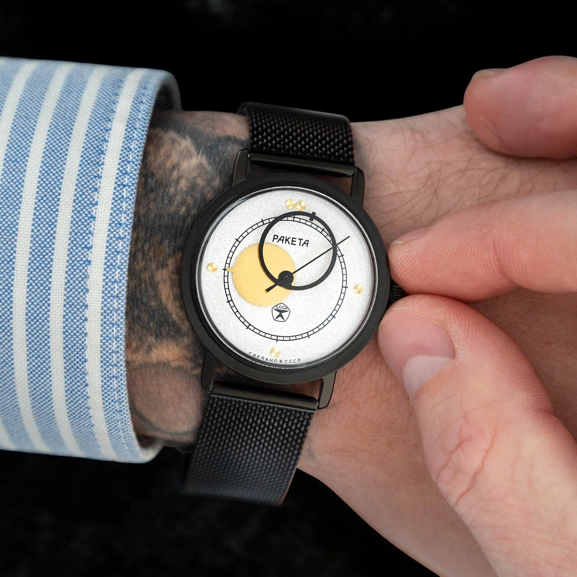 VINTAGE RAKETA "COPERNICUS" 1980S UNIQUE WATCH
