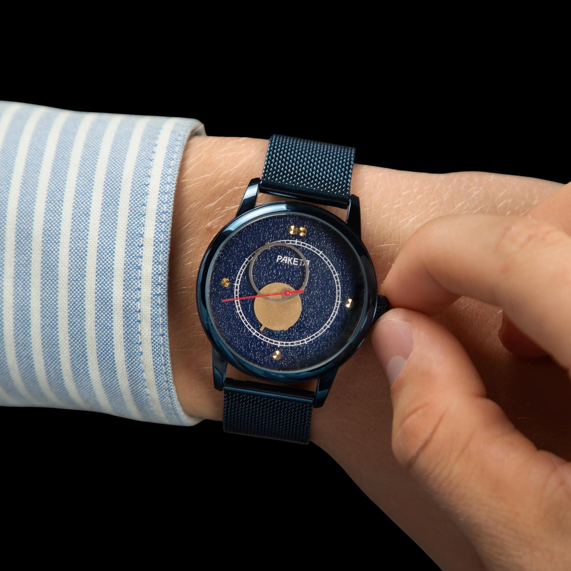 UNIQUE WATCH RAKETA "COPERNICUS" BLUE