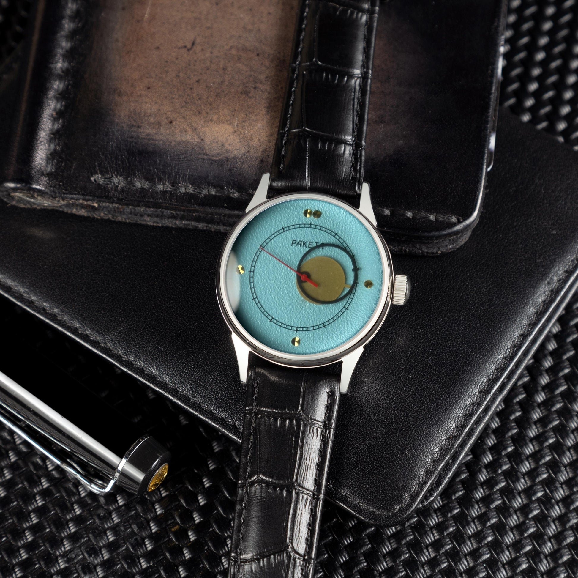 Heritage Raketa Copernicus "Tiffany". Handmade Made in Ukraine. Gift for men. Men's wrist watch. Gift for husband. Personalized Mens watch